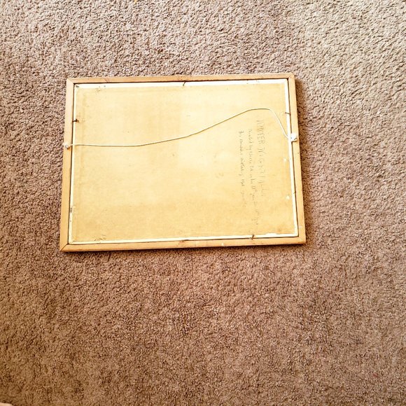 Vintage Midcentury "Winter Night Falls" Original Oil on Canvas Painting - Picture 9 of 10